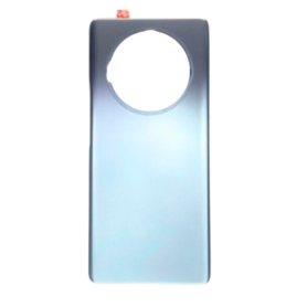 Back Glass - Rear window Huawei Honor X9a Silver Without lens surround (Original Disassembled) - Grade AB, wholesale price