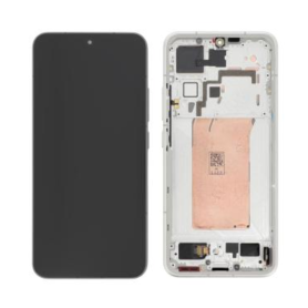 Display, Touchscreen - Xiaomi 15 Silver Screen + Frame (Original Refurbished), wholesale price