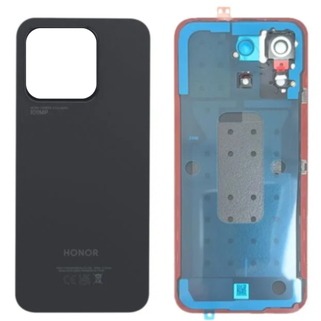 Back Glass, Rear Cover - Honor X8b Rear Glass Frameless Black Lens (Original Removed) - Grade AB, wholesale price