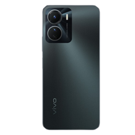 Dos, Coque - Vitre arrière Vivo Y16 5G Noir (Original Démontée) - Grade B, prix de gros.