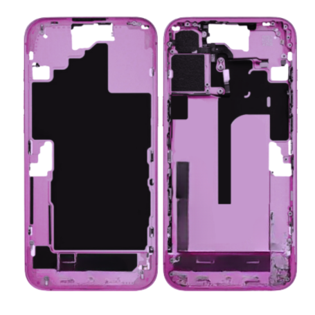 Back Cover, Housing - Empty iPhone Chassis 16 Rose(Original Disassembled) Grade B, wholesale price
