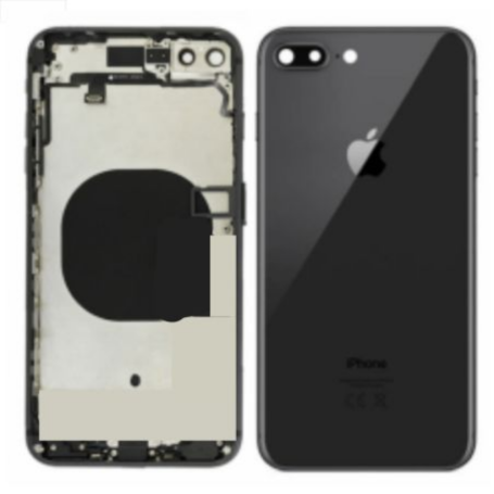 Vitre arrière, Cadre, Coque - Châssis Vide iPhone 7 Noir (Origine Demonté) - Grade B, prix de gros.