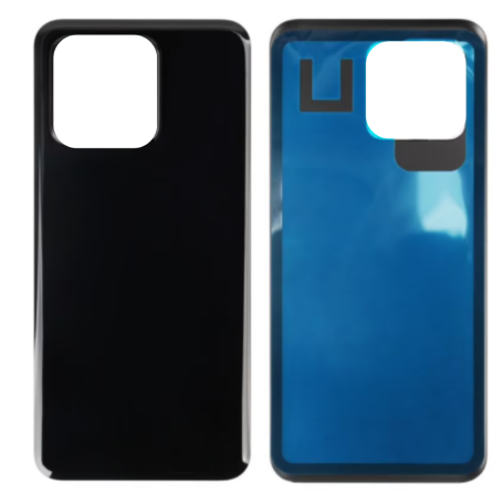Back Glass, Rear Cover - Xiaomi 13 Black Rear Glass Without Lens Frame (Original Disassembled) - Grade A, wholesale price