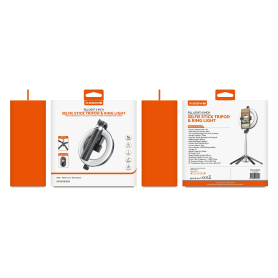 XSSIVE Selfie Stick with Ringlight XSS RL01 - Perfect Lighting for Flawless Selfies