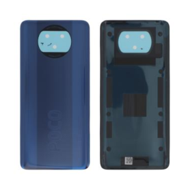 Rear Cover - Xiaomi Poco X3 Blue Rear Glass (Service Pack) - 55050000H46D, wholesale price