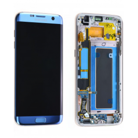 Ecran Samsung Galaxy S7 Edge (G935F) Bleu (Service Pack) - GH97-18533G-18594G-18767G