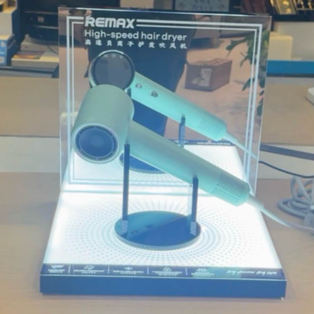 Support, Socle - Présentoir pour Sèche-cheveux Remax DJ-10, prix de gros.