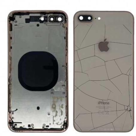 Housing, Chassis - Frame Empty iPhone 8 Plus Gold (Origin Disassembled) - Broken, wholesale price