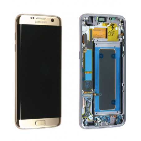 Samsung Galaxy S7 Edge (G935F) Screen in Platinum Gold (Service Pack) - GH97-18533C-18594C-18767C