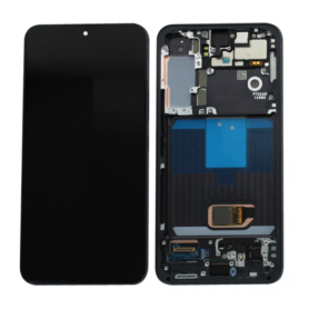 Display, Screen - Samsung Galaxy S22 (S901B) Black Screen Frame (Service Pack) - GH82-27520A-GH82-27521A, wholesale price