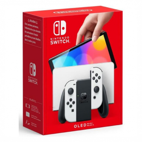 Gaming Console - Nintendo Switch OLED console + JOY CON (JP plug) - White, wholesale price