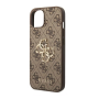 Cover, Case - Guess GUHCP 4GMGBR - Brown Protection Case for iPhone, wholesale price