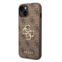 Cover, Case - Guess GUHCP 4GMGBR - Brown Protection Case for iPhone, wholesale price