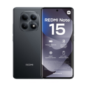 Smartphone, Téléphone Android - Xiaomi Redmi Note 15 8 Go/256 Go Noir avec NFC - Neuf, prix de gros.