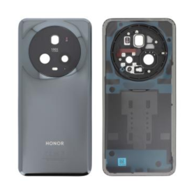 Back Glass, Rear Cover - Honor Magic 5 Pro Black Rear Glass (Service Pack) - 0235AFDB, wholesale price
