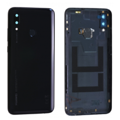 Dos, Vitre arrière - Vitre arrière HUAWEI P Smart 2019 Noir (Original Démonté) - Grade A, prix de gros.