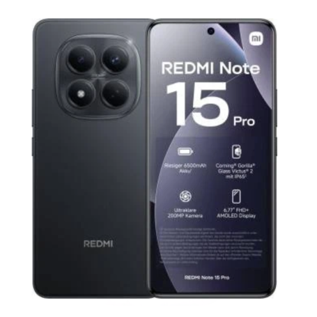 Smartphone, Téléphone - Xiaomi Redmi Note 15 pro 8 Go/256 Go Noir - Neuf, prix de gros.