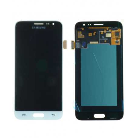 Ecran Samsung Galaxy J3 2016 (J320F) Blanc (Service Pack) - 18414A-18748A