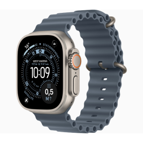 Smartwatch, Tracker - Montre Connectée Apple Watch Series Ultra 3 GPS 49mm Titane Naturel Avec Bracelet Sport M/L - Neuf, prix d