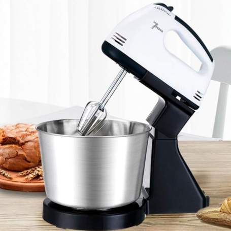 Mixer, Blender - Powerful 7-Speed Electric Mixer for Everyday Kitchen Use with 2L Stainless Steel Bowl - White, wholesale price