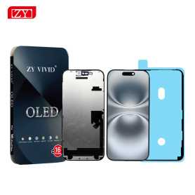 Écran, Display, Moniteur - Ecran iPhone 16 Pro Max (OLED) ZY - Diagnostiquable, prix de gros.