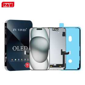 Screen, Display - Screen iPhone 15 Plus (OLED) ZY - Diagnosable, wholesale price