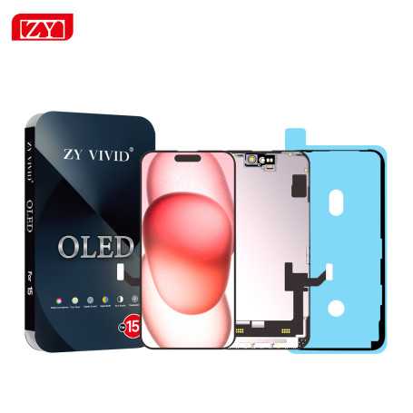 Display, Screen - Screen iPhone 15 (OLED) ZY - Diagnosable, wholesale price