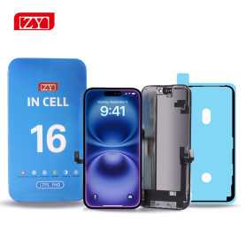 Display, Screen - Screen iPhone 16 (INCELL) ZY - COF - FHD1080p - Diagnosable, wholesale price