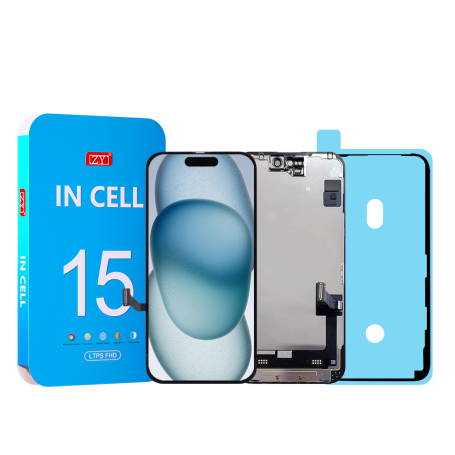 Display - Screen iPhone 15 (INCELL) ZY - COF - FHD1080p - Diagnosable, wholesale price