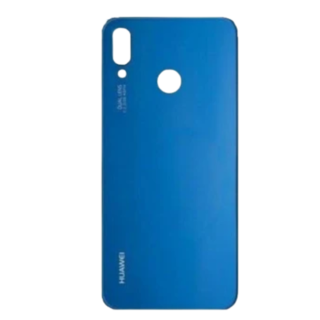 Dos, Coque - Vitre arrière Huawei P20 Sans Contour lentille Bleu (Original Démonté) - Grade A, prix de gros.