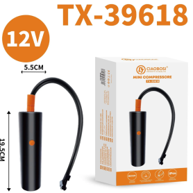 Air Pump, Tire Inflator - CIAOBOSI TX-39618 12V Portable Mini Air Compressor for Vehicles, wholesale price