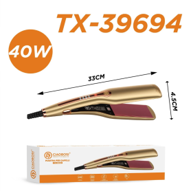 Styling Tool, Cheveux, Lisser, Boucler - Fer à Lisser & Boucler 2 en 1 à Plaques Larges 40W CIAOBOSI TX-39694, prix de gros.