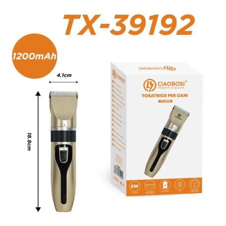 Tondeuse, Clipper - Tondeuse Électrique CIAOBOSI TX-39192 pour Animaux Domestiques rechargeable, prix de gros