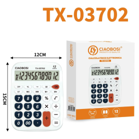 Calculator, Adding Machine - CIAOBOSI TX-03706 Electronic calculator 12-digit, wholesale price