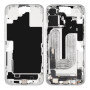 Smartphone Housing - iPhone 16 chassis without back glass or battery, white (original, disassembled), Grade B, wholesale price