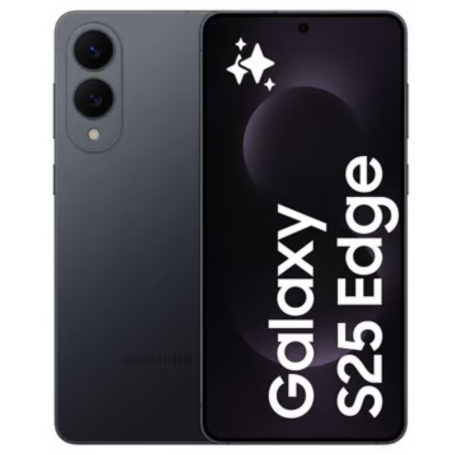 Smartphone Samsung, Téléphone Mobile - Samsung Galaxy S25 Edge 5G 256 Go Titane Noir - EU - Neuf, prix de gros.