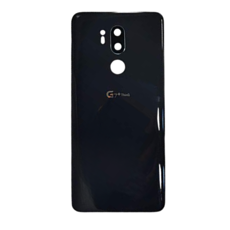 Back Glass, Rear Cover - LG G7 ThinQ Black Back Glass (Original Removed) - Grade A, wholesale price