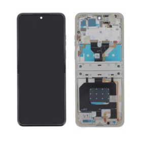 Screen, Display - Motorola Razr 50 Silver Screen (Service Pack) - 5D68C24807, wholesale price