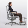 Office Chair, Desk Chair - Ergonomic Chair LiberNovo Omni (Seat Depth 48 cm, with Footrest) - Black, wholesale price