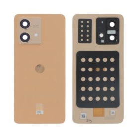 Back Glass, Rear Cover - Motorola 40 Edge Neo Orange Rear Glass (Service Pack) - 5S58C23656, wholesale price