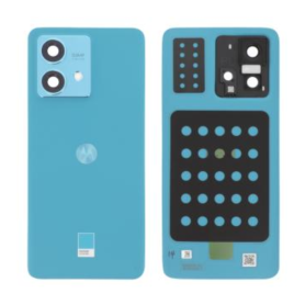 Back Glass, Rear Cover - Motorola 40 Edge Neo Blue Rear Glass (Service Pack) - 5S58C23170, wholesale price