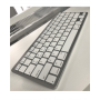 Ultra Slim English QWERTY Bluetooth Keyboard - Silver