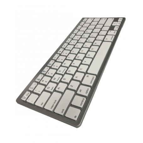 Ultra Slim English QWERTY Bluetooth Keyboard - Silver