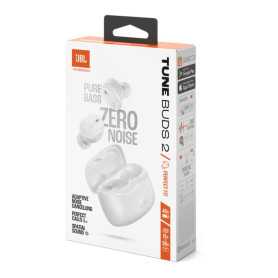 Earbuds, Headphones - Wireless earphones JBL Tune Buds 2 - JBLTBUDS2WHT - White, wholesale price