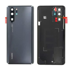 Rear Cover, Back Glass - Huawei P30 Pro Black Rear Glass (Service pack) - 02352PEY, wholesale price