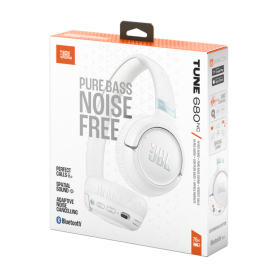 Wireless Headphones, Earphones - Bluetooth Headphones JBL Tune 680NC - JBLT680NCWHT - White, wholesale price