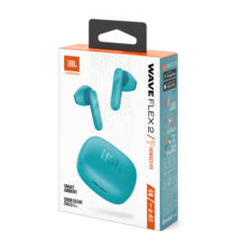 Headphones, Audio Gear - Bluetooth Headphones JBL Wave Flex 2 - JBLWFLEX2BLU - Blue, wholesale price