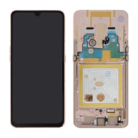 Écran, Display - Ecran Samsung Galaxy A80 (A805F) Or + Châssis - Grade A, prix de gros.