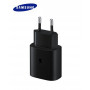 Samsung 25W Black Type-C / Type-C Charger Kit - Retail Box (Original)