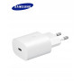 Samsung 25W White Type-C / Type-C Charger Kit - Retail Box (Original)